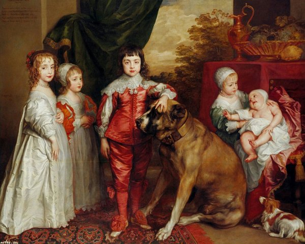 Ван Дейк дети Карла 1