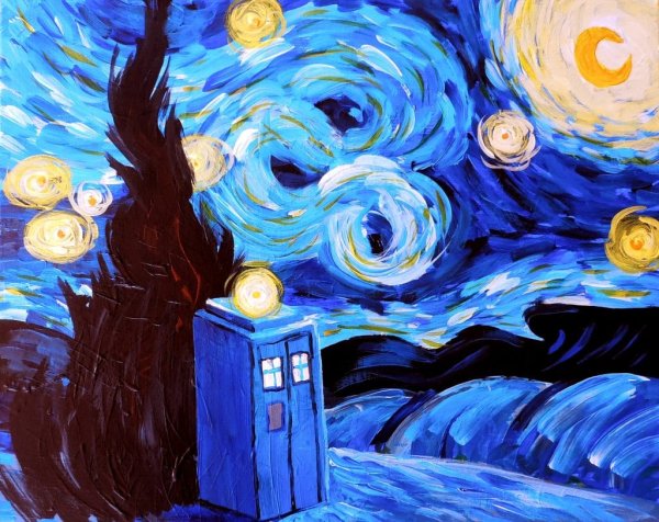 Тардис Звездная ночь