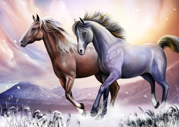 Картины лошадей в хорошем качестве