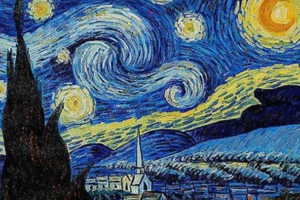 «Звёздная ночь» Ван Гог