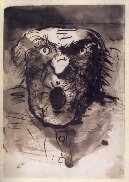 Виктор Гюго кофейная живопись