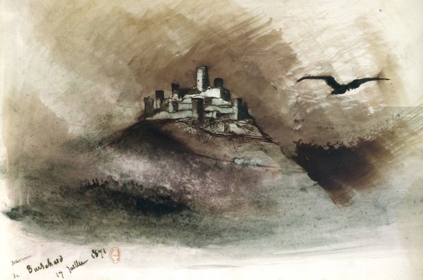 Виктор Гюго кофейная живопись