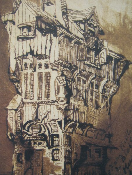 Виктор Гюго картины