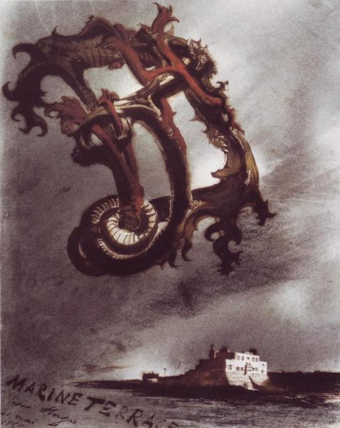 Виктор Гюго художник