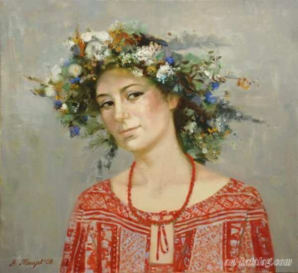 Художник женский портрет Delphin Enjolras