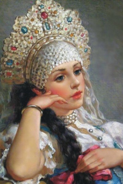 Маковский Константин Егорович Украинка