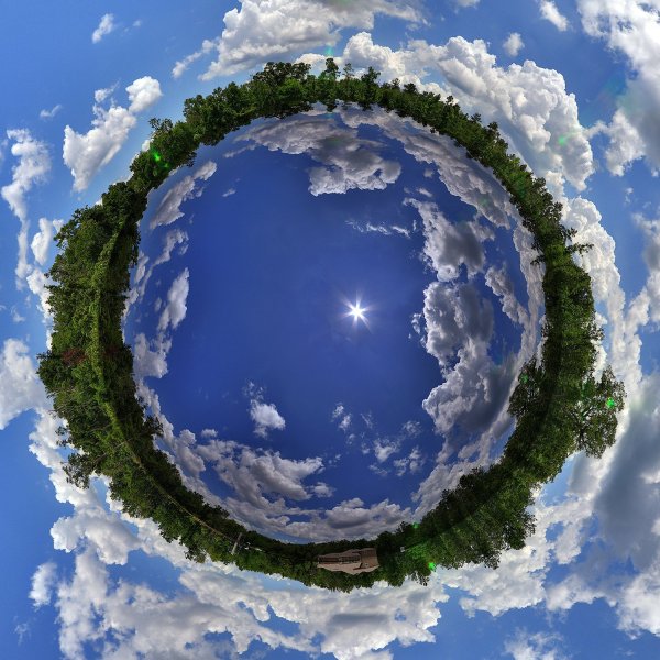 Круговая панорама города