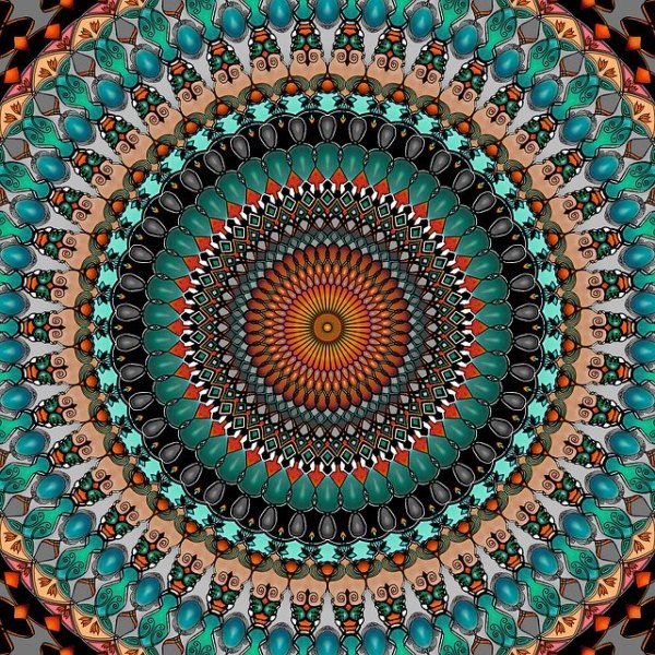 Пэчворк блок Фибоначчи