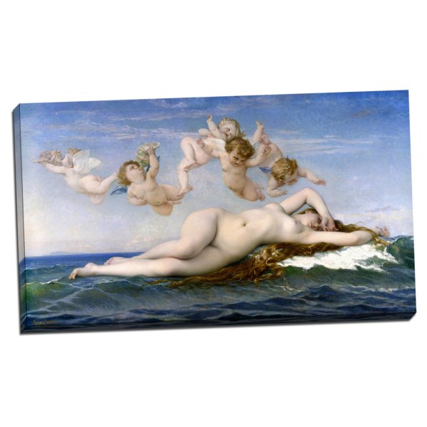 Александр Кабанель - рождение Венеры, 1863г