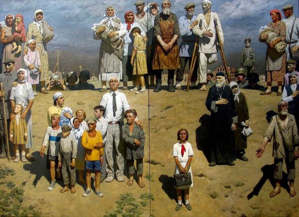 Художник гелий Коржев заслон