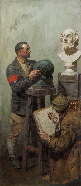 Гелий Михайлович Коржев «коммунисты: гомер» 1960