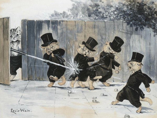 Луис Уэйн (1860-1939