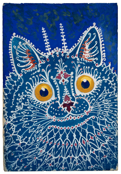 Луис Уэйн фрактальные коты