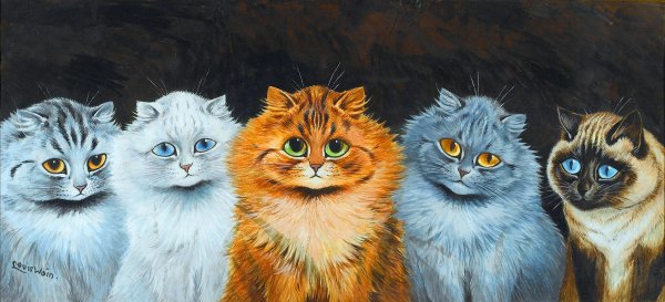 Художник кошек Луис Уэйн