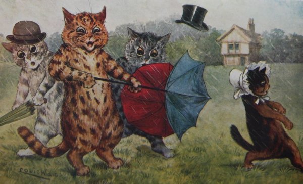 Художник кошек Луис Уэйн