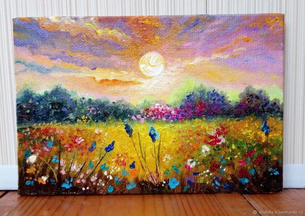 Солнечные картины маслом