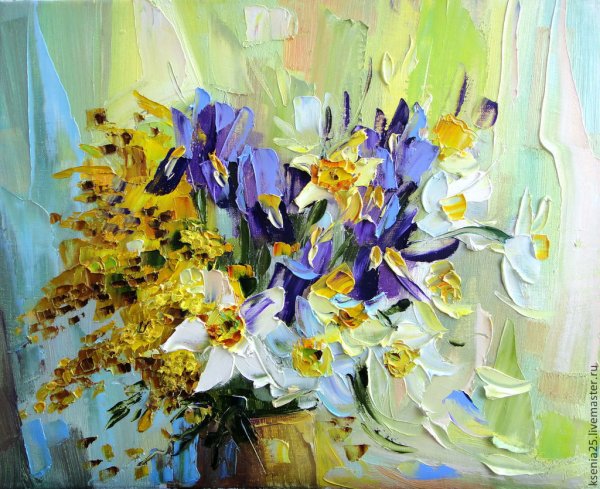 Цветы мастихин Сахаров