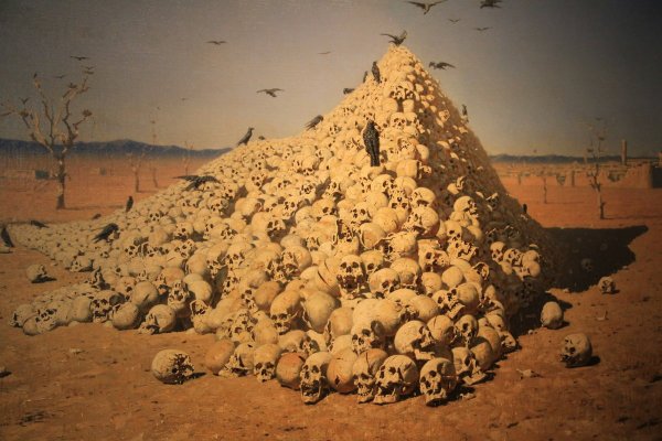 Верещагин буддийский храм в Дарджилинге