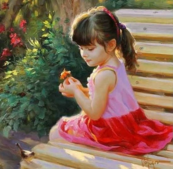 Владимир Волегов живопись дети