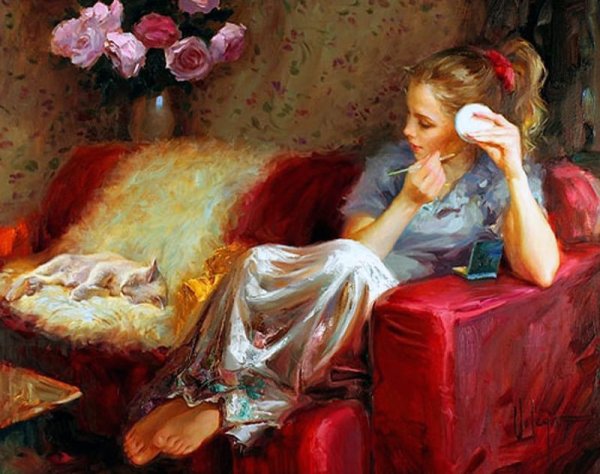 Живопись Владимира Волегова детство