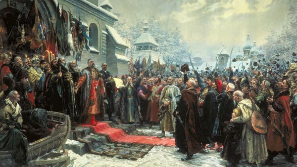 Богдан Хмельницкий Переяславская рада 1654