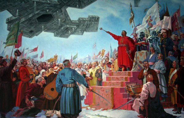 Богдан Хмельницкий Переяславская рада 1654