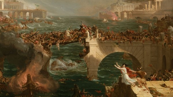 Томас Коул падение империи