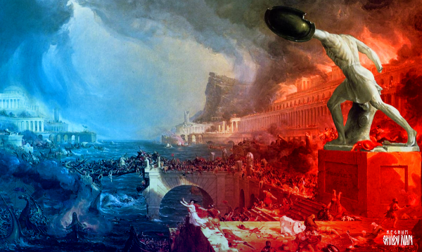 Томас Коул падение империи