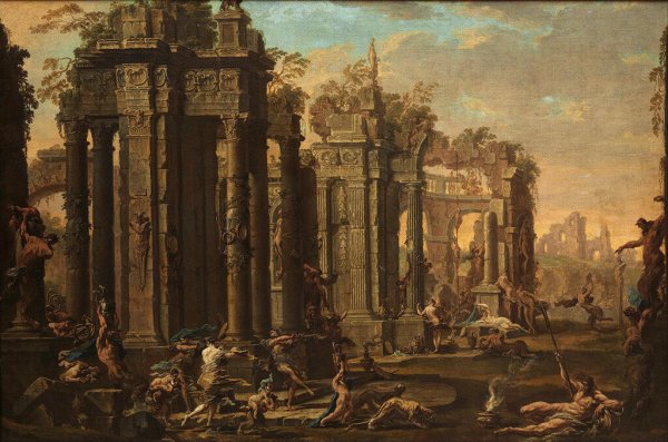 Алессандро Маньяско вакханалия