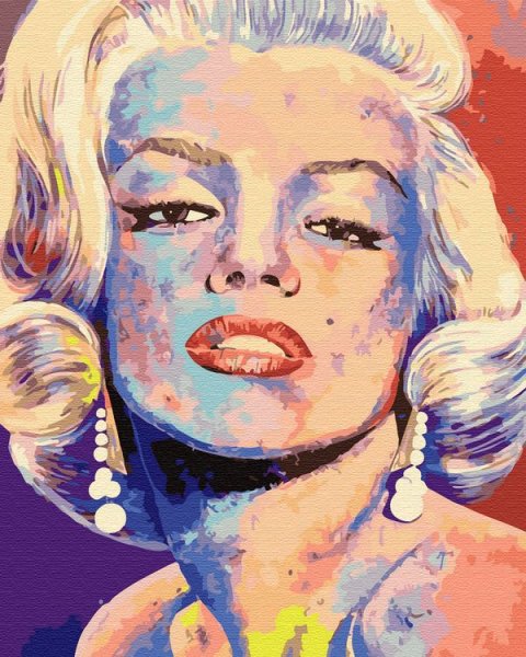 Мэрилин Монро картина маслом