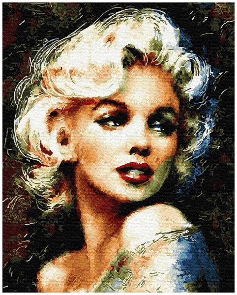 Картина по номерам Мэрилин Монро