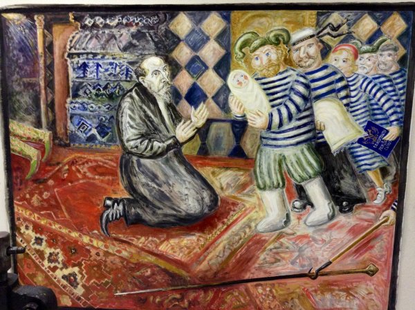 Митьки приносят Ивану Грозному нового сына