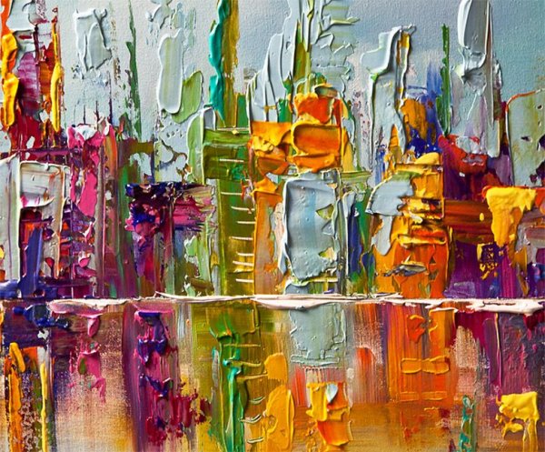 Мастихиновая Абстрактная живопись