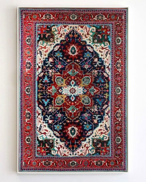 Ковер картина в спальню