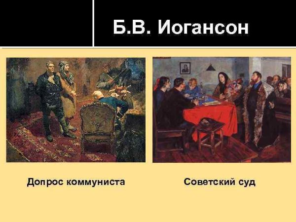 Борис Иогансон. «Допрос коммунистов». 1933.