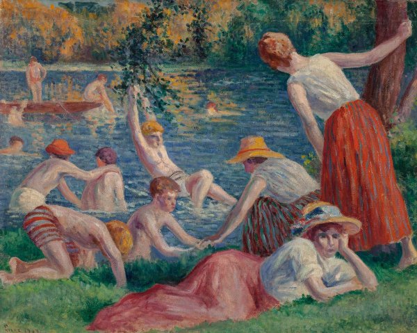 Ренуар купальщицы 1919