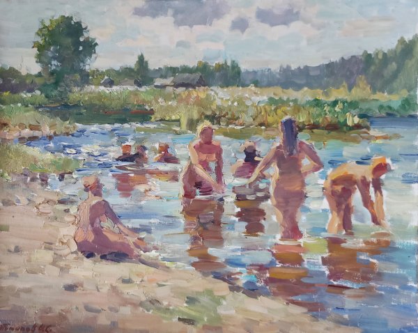 Вильям бугро Купальщица