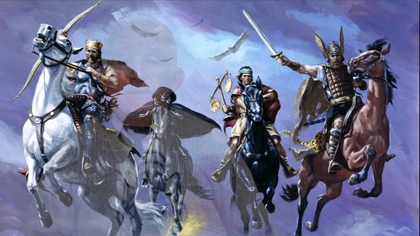 Виктор Васнецов воины апокалипсиса