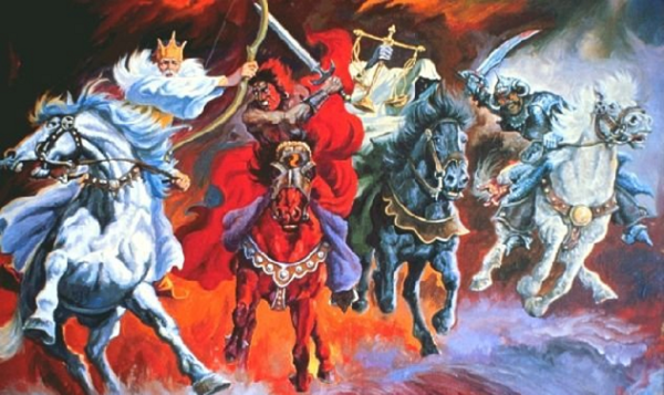 4 Всадника апокалипсиса кони