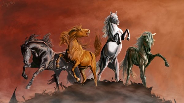 Гольбейн всадники апокалипсиса