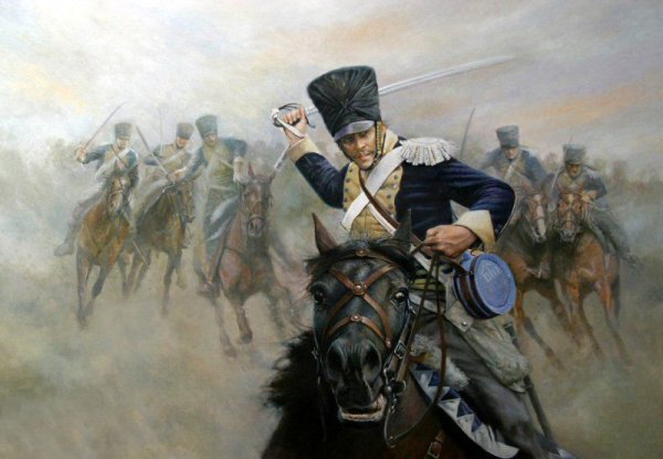 Художник-баталист Крис Коллингвуд.