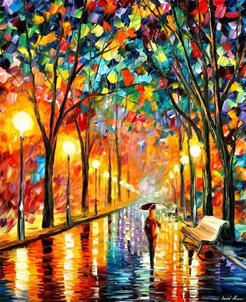 Леонид Афремов влюбленные