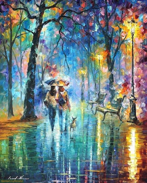 Белорусский художник Леонид Афремов