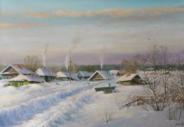 Лукас деревенский пейзаж