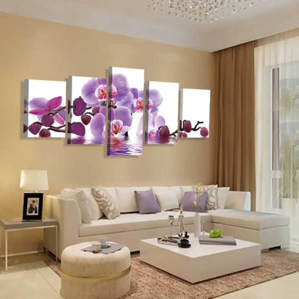 Панно на стену в гостиную в современном стиле