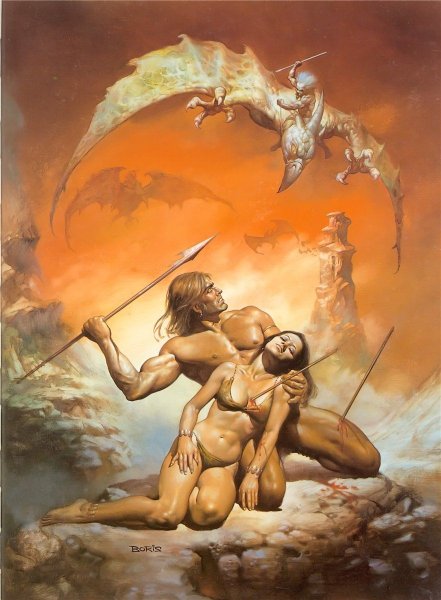 Борис Вальехо картины