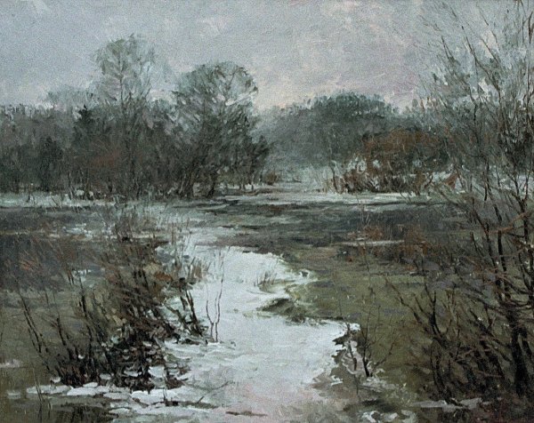 Оттепель в живописи