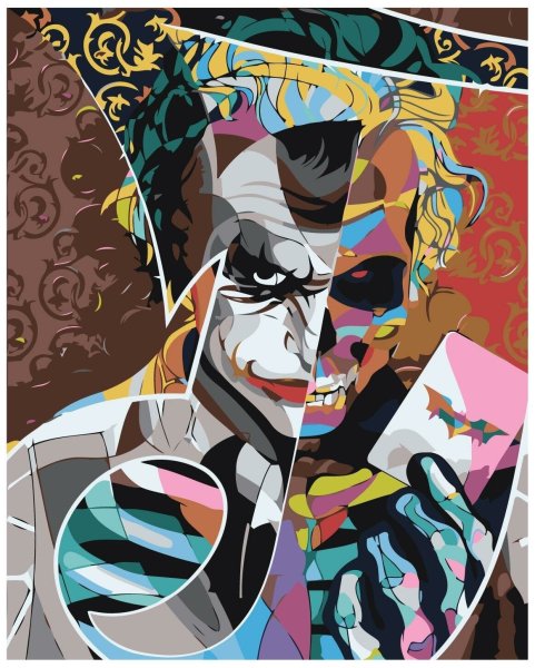 Картина по номерам Джокер Хоакин Феникс