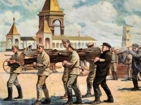 Иванов Ленин на субботнике