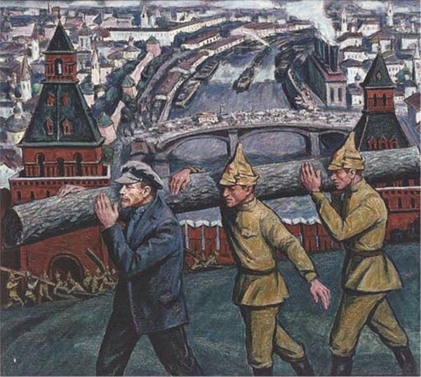 Ленин на Коммунистическом субботнике